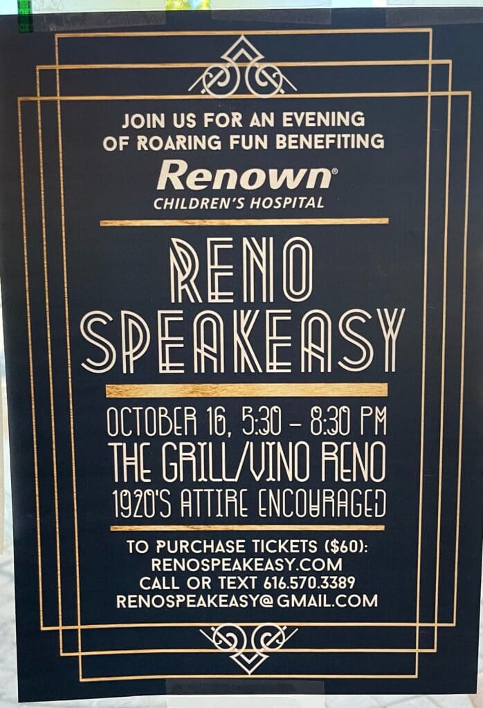 reno speakeasy